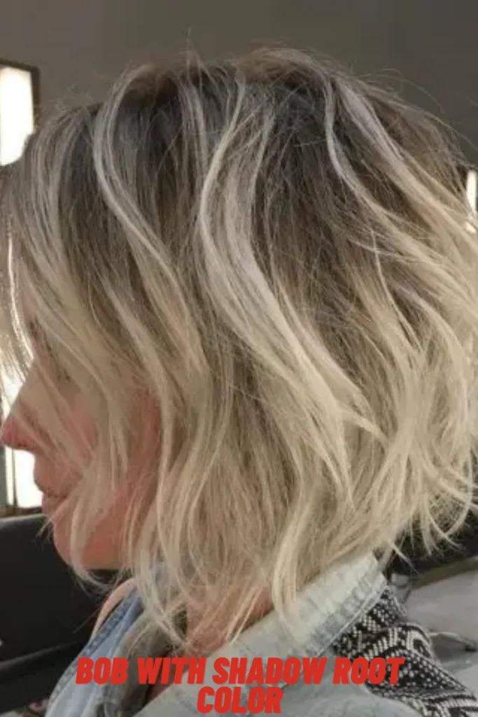 Bob with Shadow Root Color