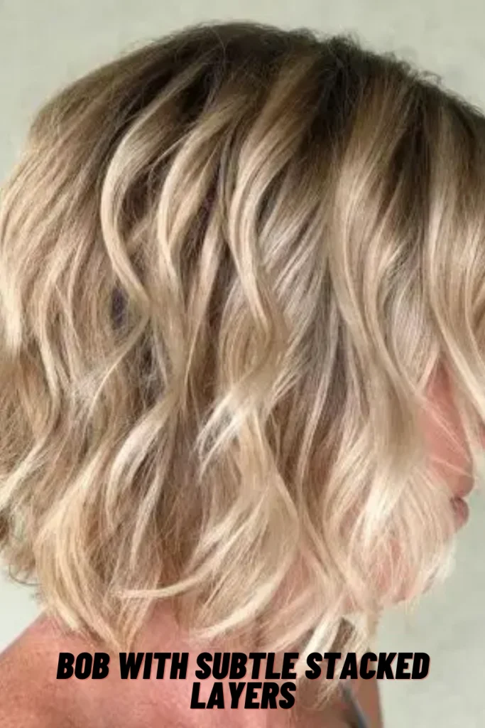 Bob with Subtle Stacked Layers