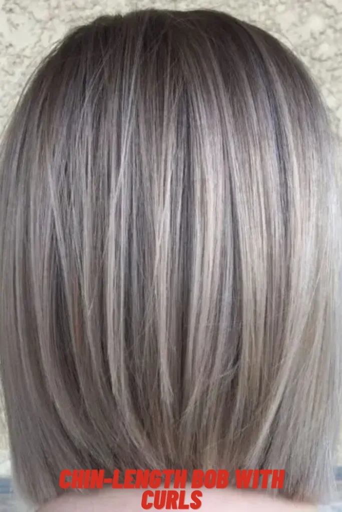 Chin-Length Bob with Curls