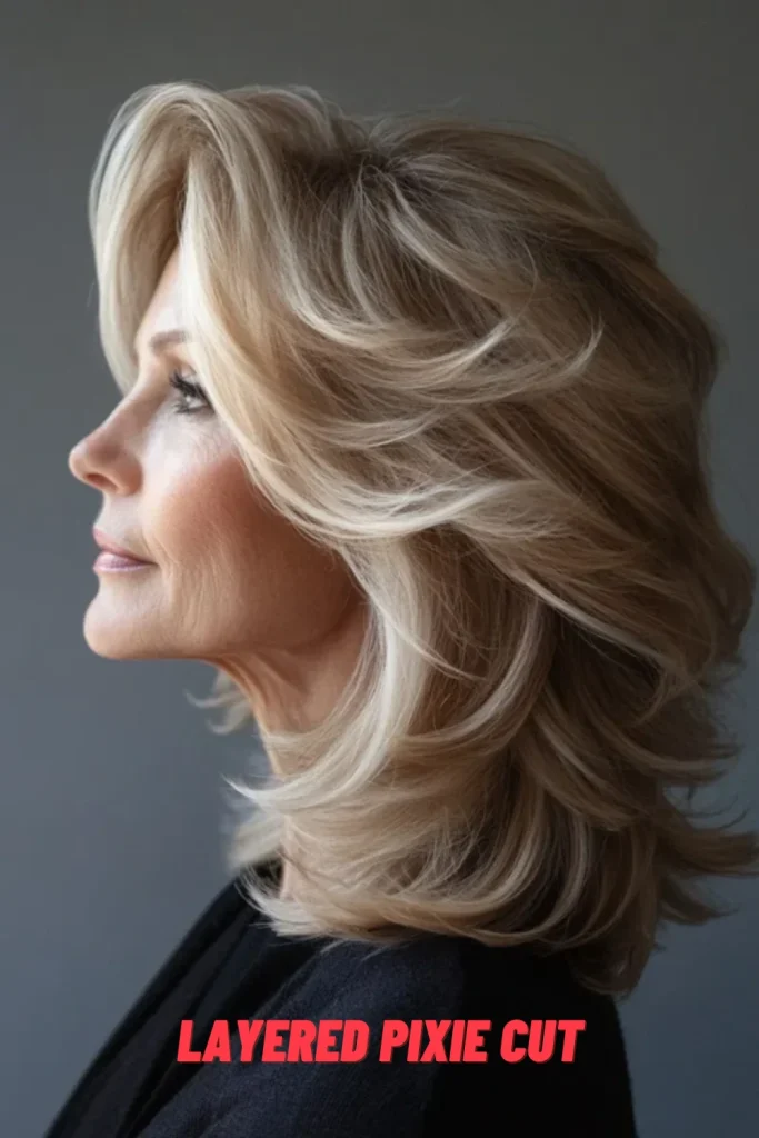 Layered Pixie Cut