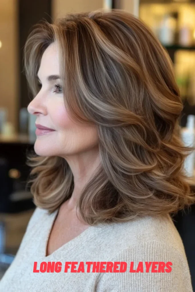 Long Feathered Layers