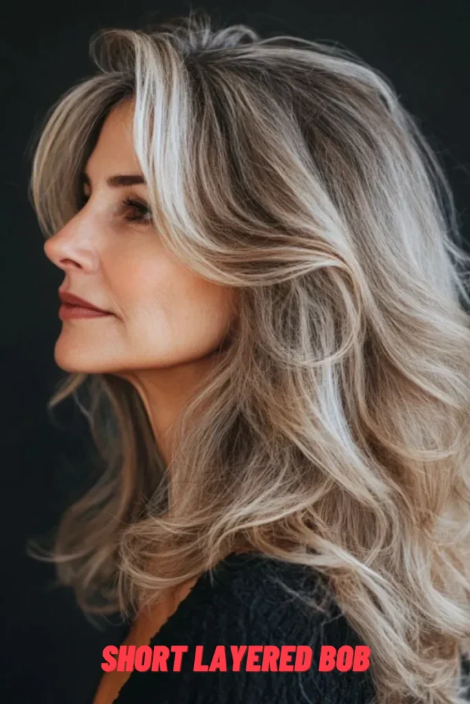 Short Layered Bob