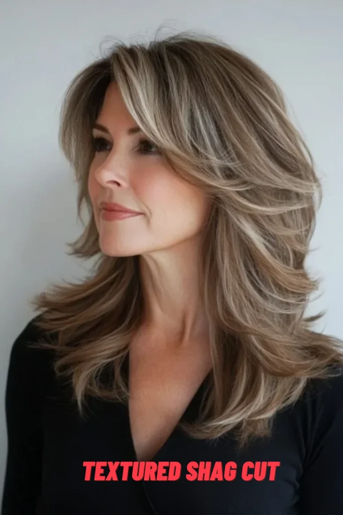 Textured Shag Cut