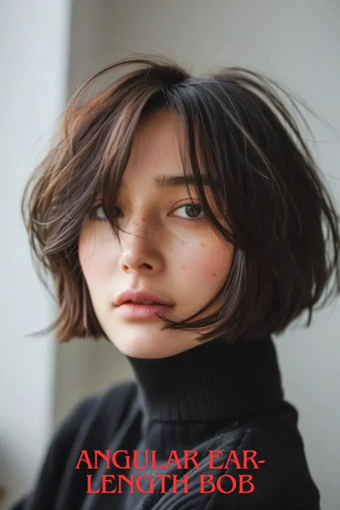 Angular Ear-Length Bob