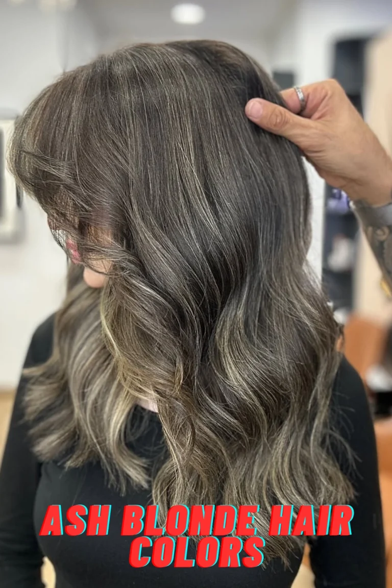 Ash Blonde Hair Colors