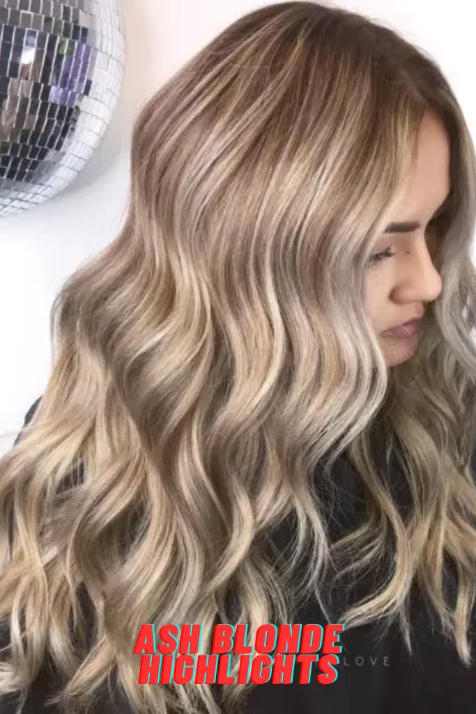 Ash Blonde Highlights