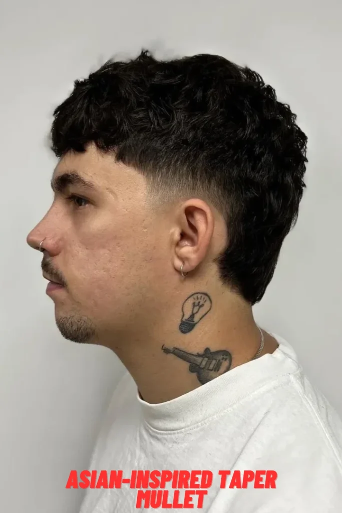 Asian-Inspired Taper Mullet