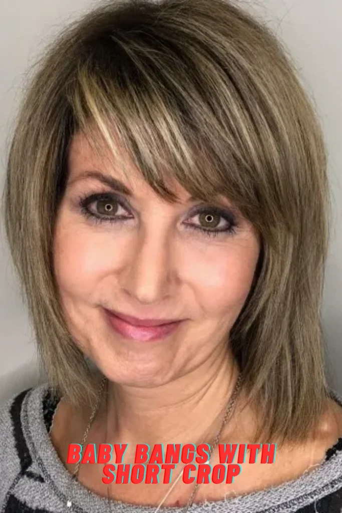 Baby Bangs with Short Crop