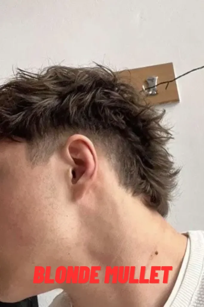 Blonde Mullet
