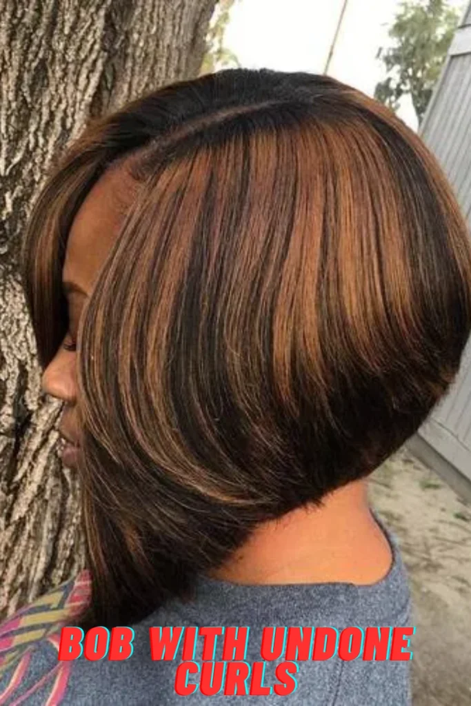 Bob with Undone Curls