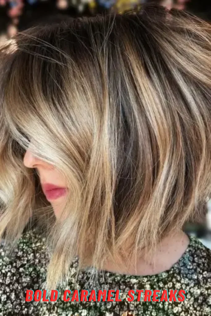 Bold Caramel Streaks