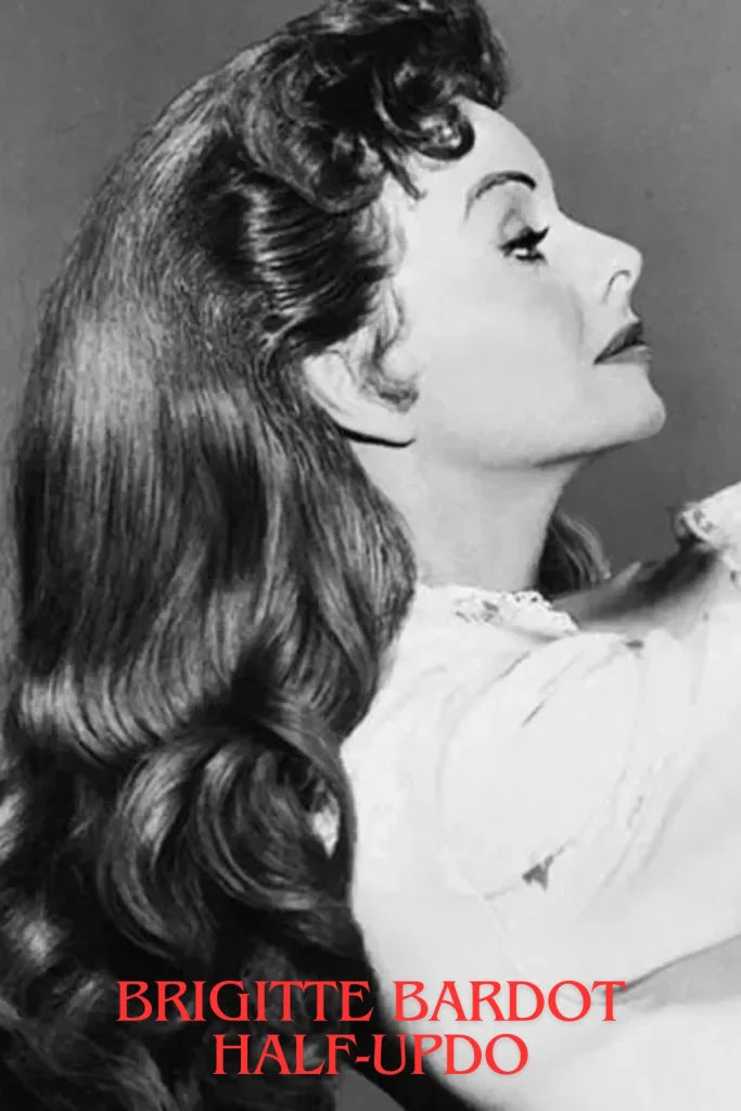 Brigitte Bardot Half-Updo