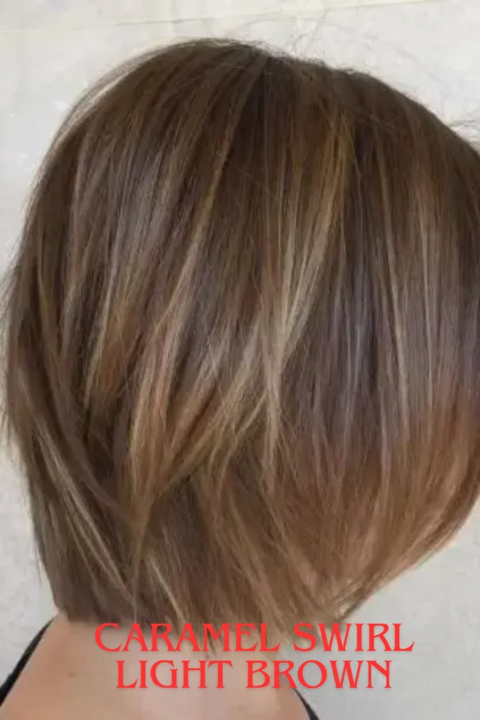 Caramel Swirl Light Brown