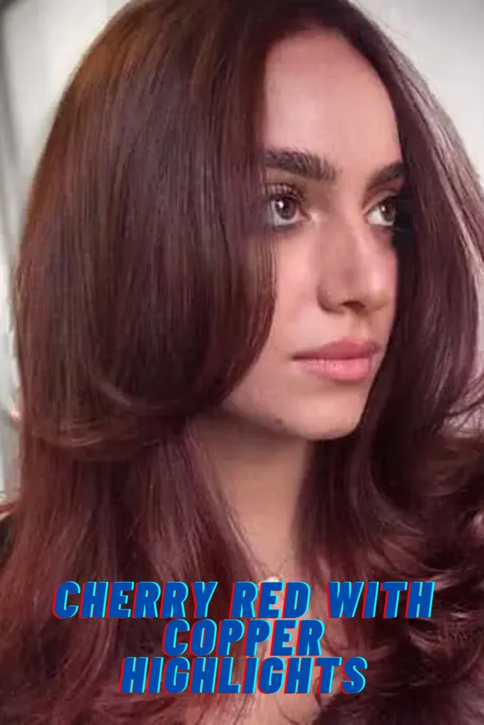 Cherry Red with Copper Highlights