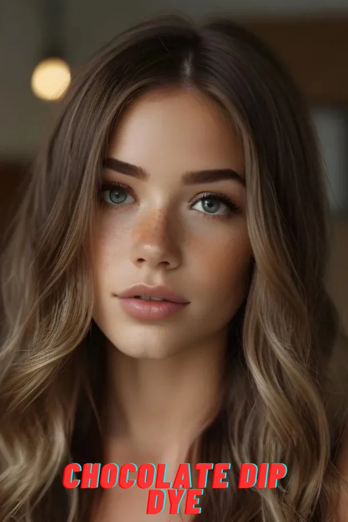 Chocolate Dip Dye