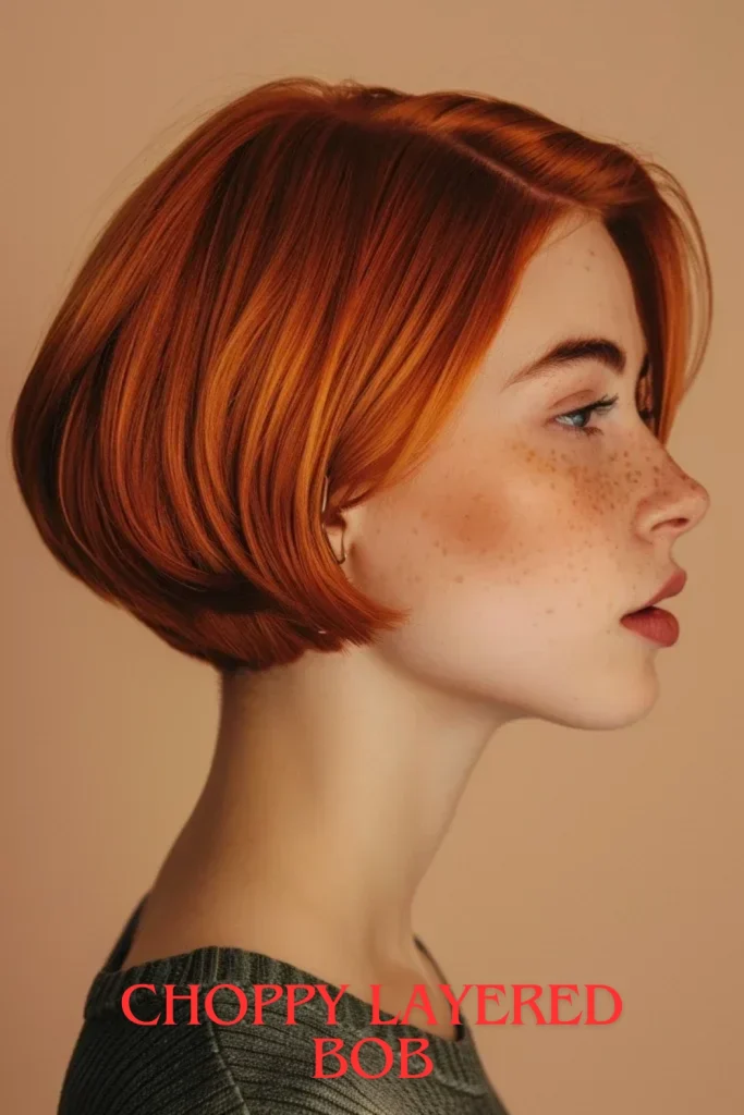 Choppy Layered Bob