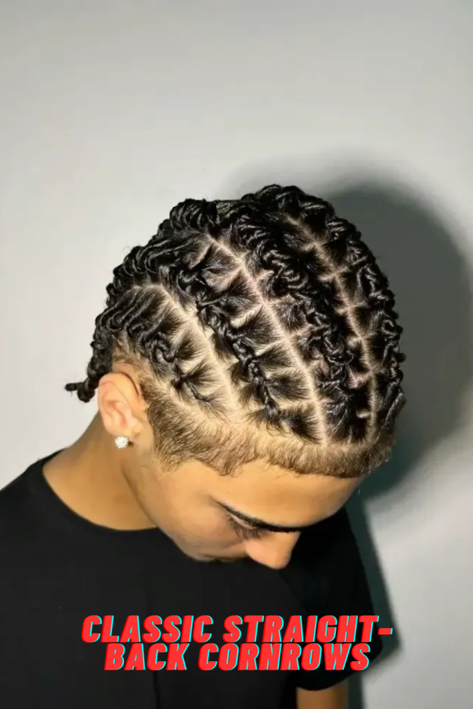 Classic Straight-Back Cornrows