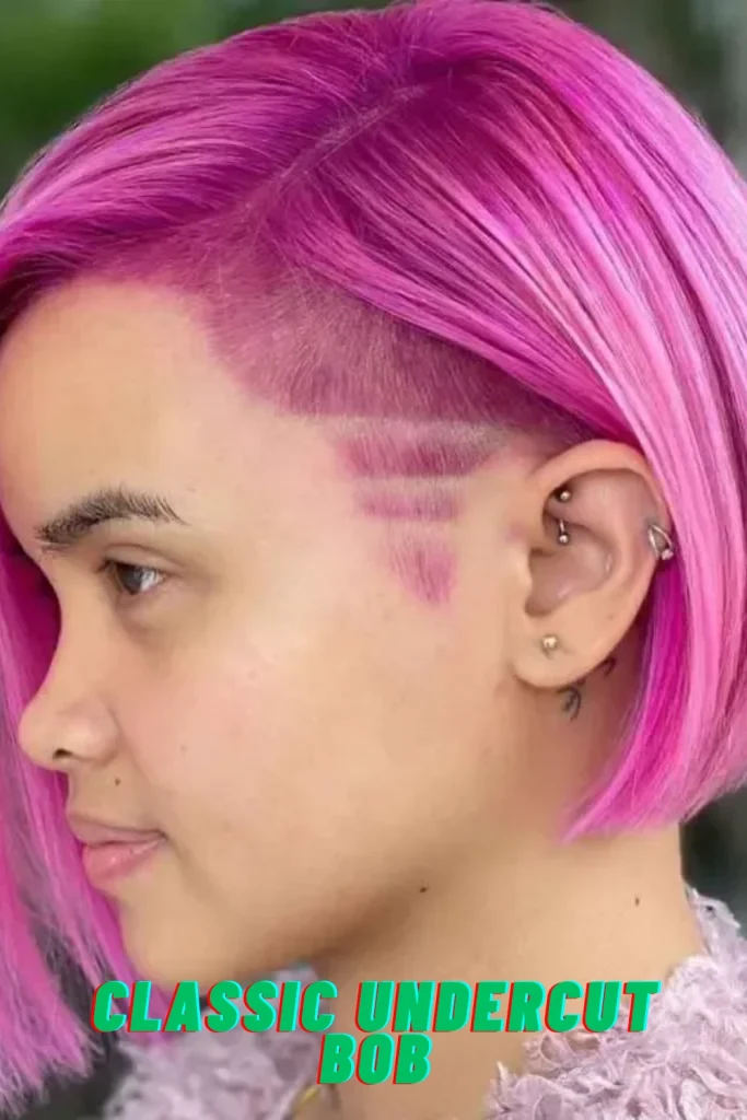 Classic Undercut Bob
