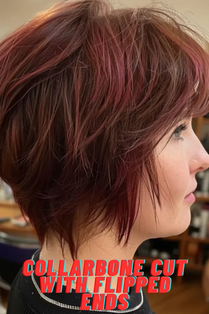 Collarbone Cut with Flipped Ends