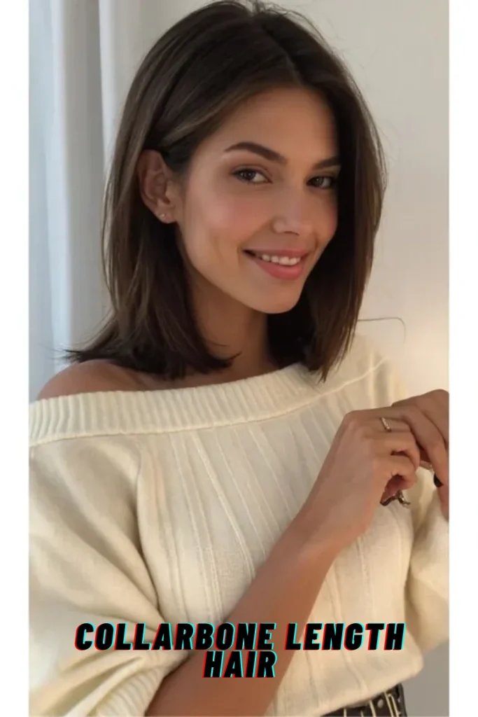 Collarbone Length Hair
