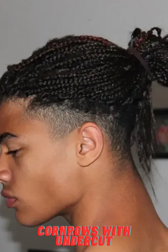 Cornrows with Undercut
