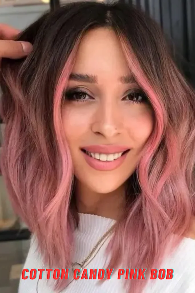 Cotton Candy Pink Bob