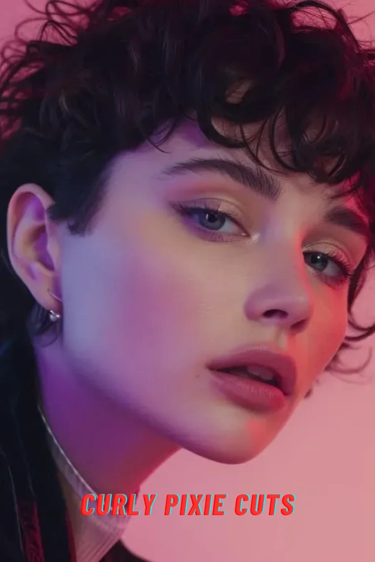 Curly Pixie Cuts