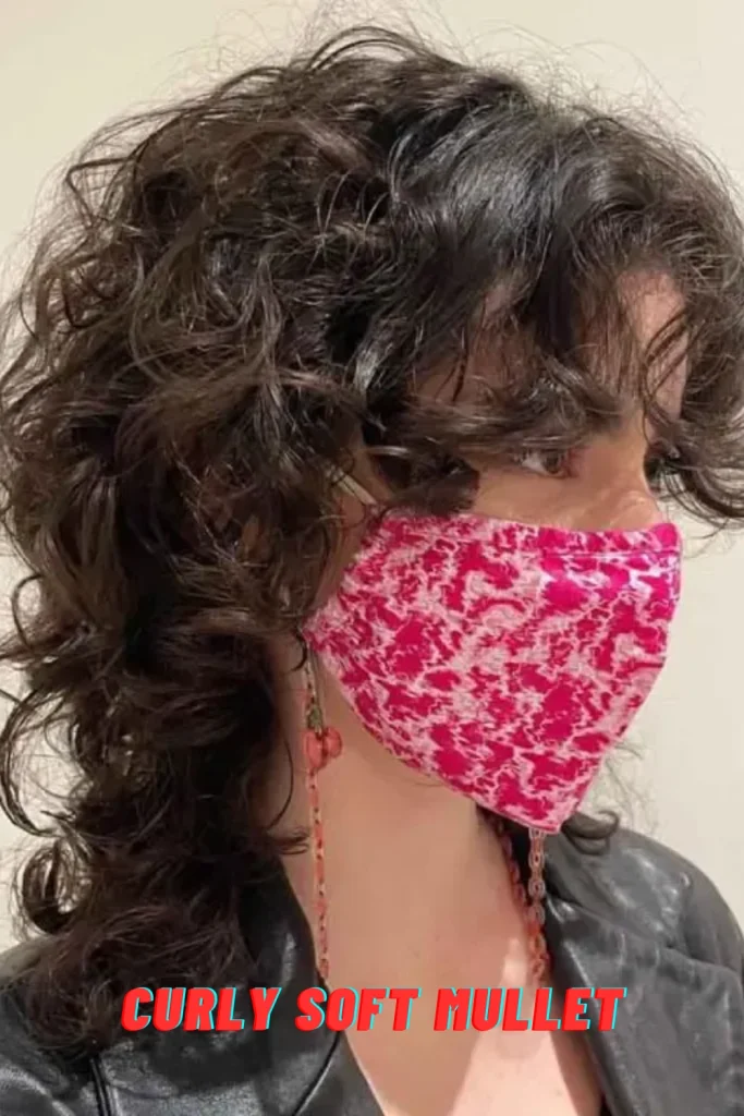 Curly Soft Mullet