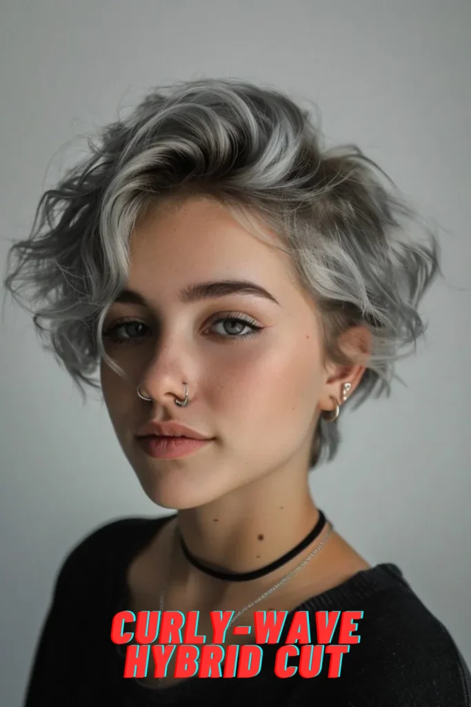 Curly-Wave Hybrid Cut