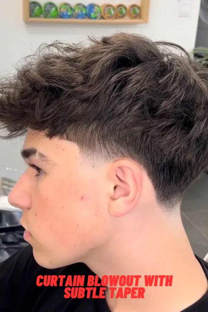 Curtain Blowout with Subtle Taper