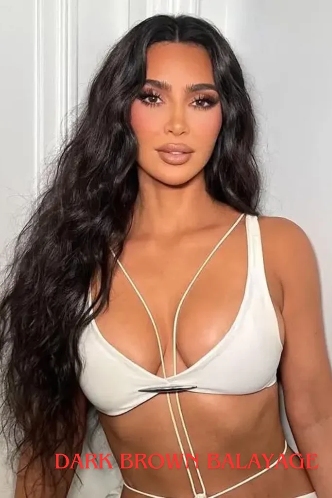 Dark Brown Balayage