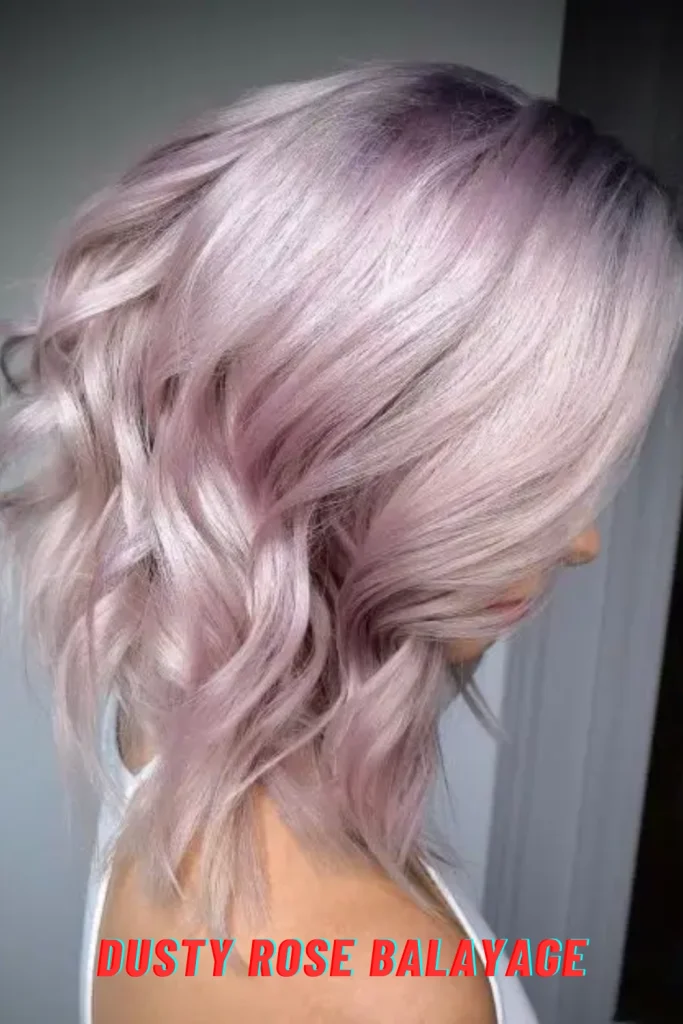 Dusty Rose Balayage