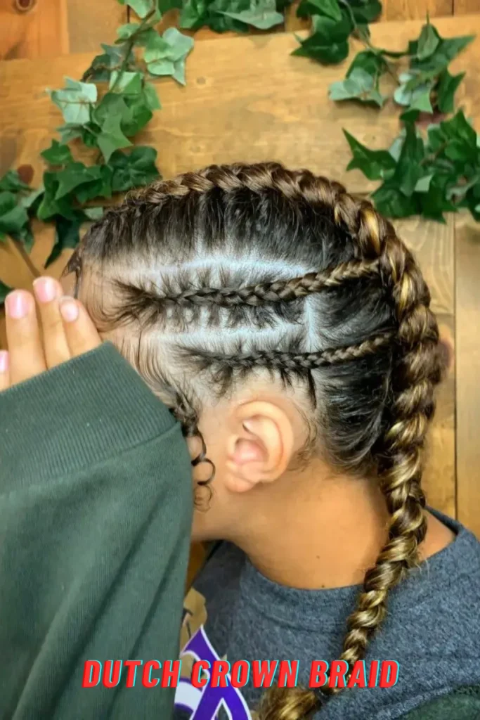 Dutch Crown Braid