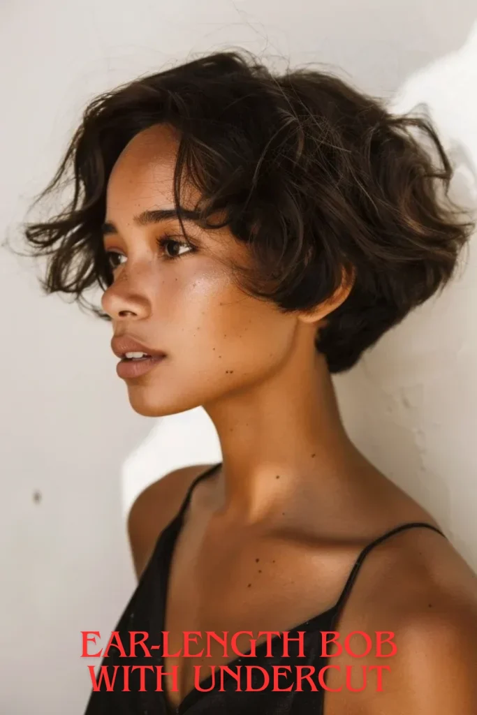 Ear-Length Bob with Undercut