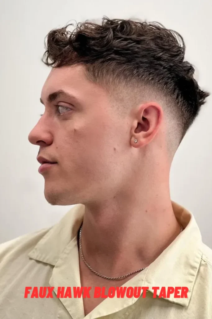 Faux Hawk Blowout Taper