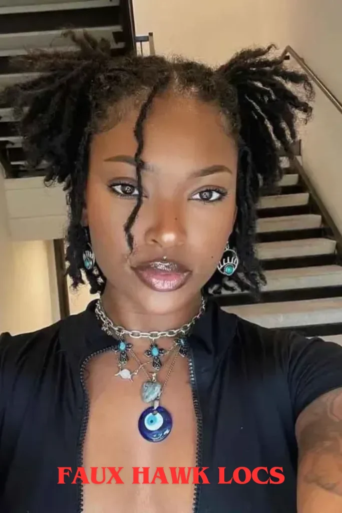 Faux Hawk Locs