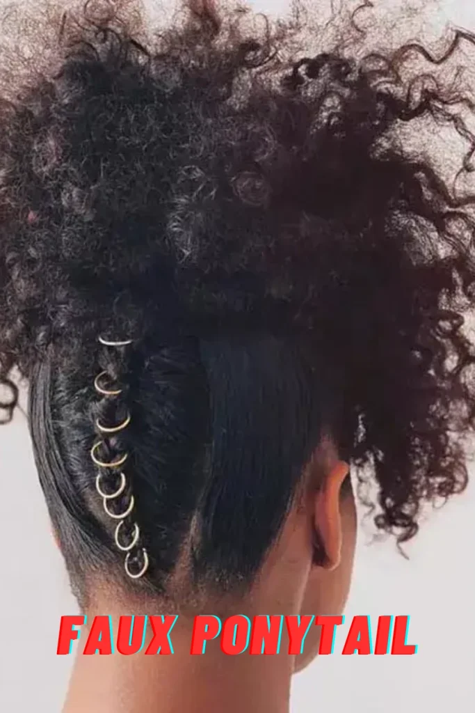 Faux Ponytail
