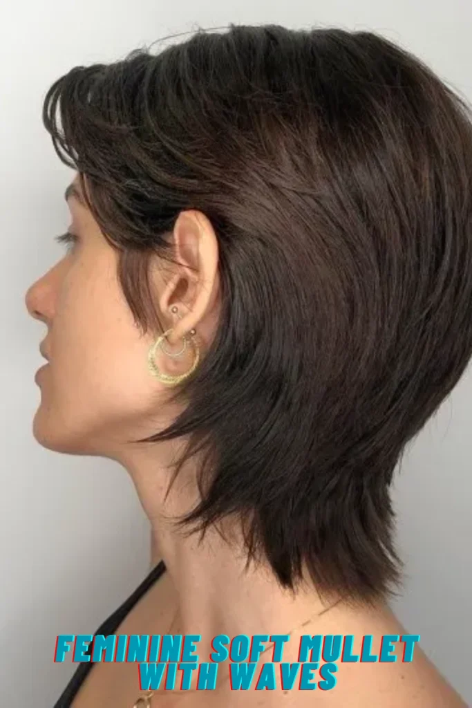Feminine Soft Mullet with Waves