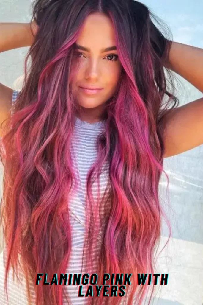 Flamingo Pink with Layers
