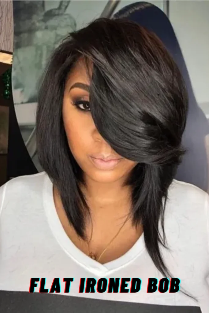 Flat Ironed Bob
