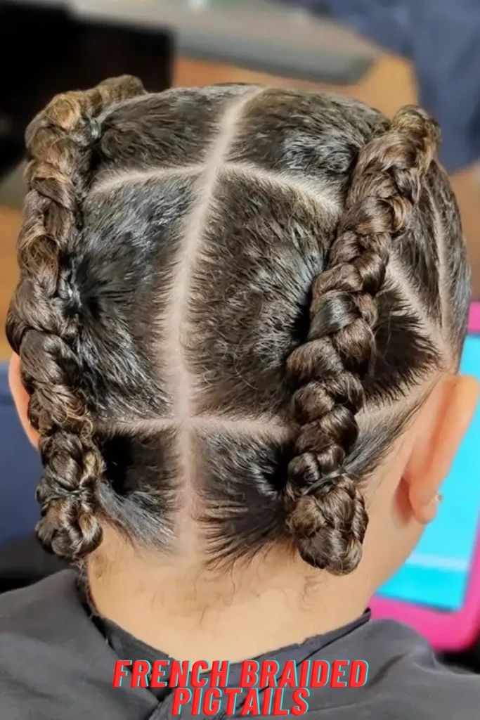 French Braided Pigtails