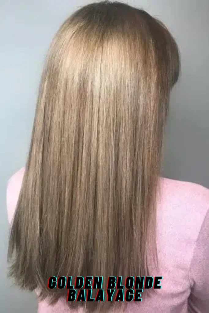 Golden Blonde Balayage