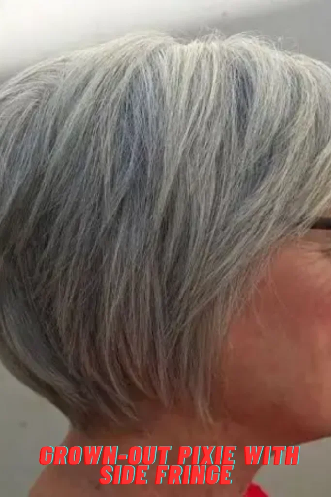 Grown-Out Pixie with Side Fringe