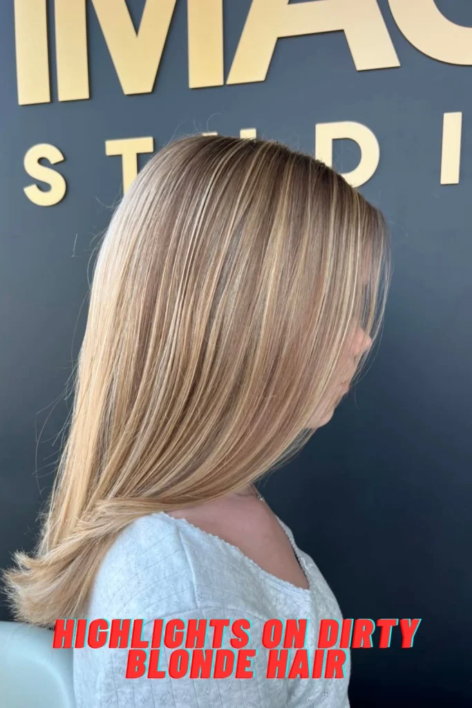 Highlights On Dirty Blonde Hair