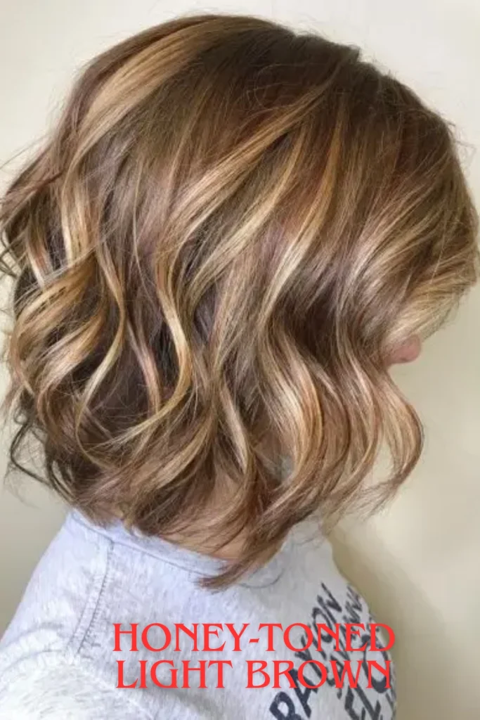 Honey-Toned Light Brown