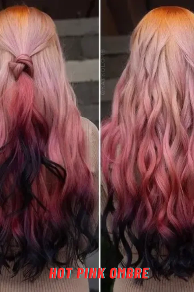 Hot Pink Ombre