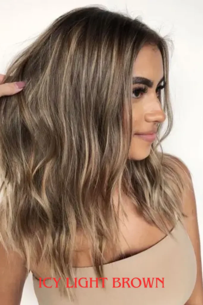 Icy Light Brown