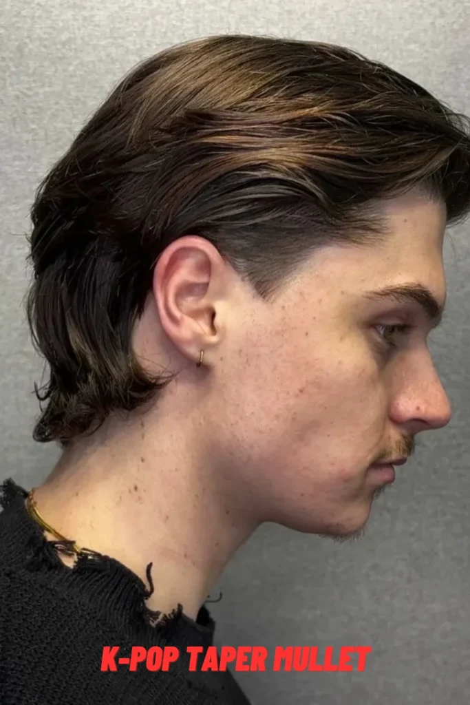 K-Pop Taper Mullet