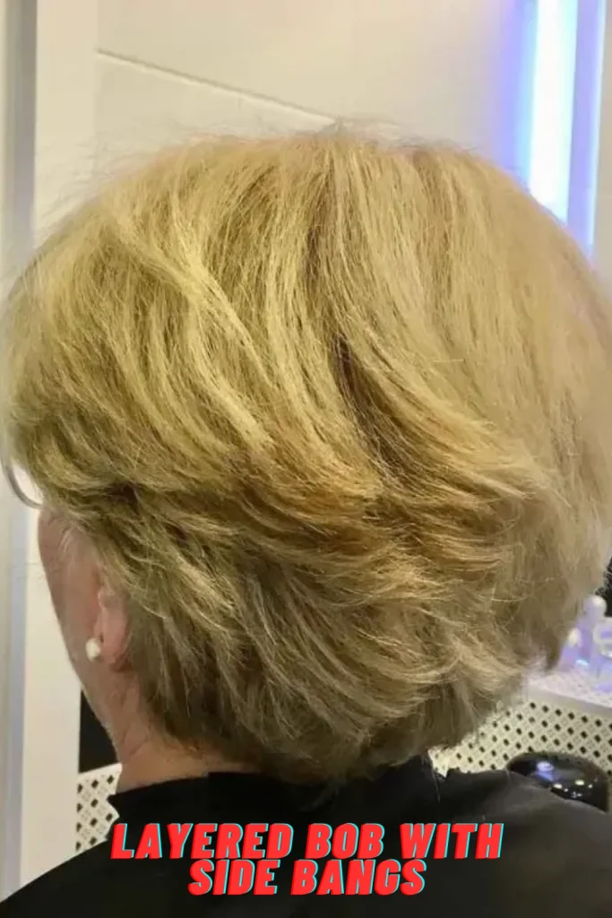 Layered Bob with Side Bangs
