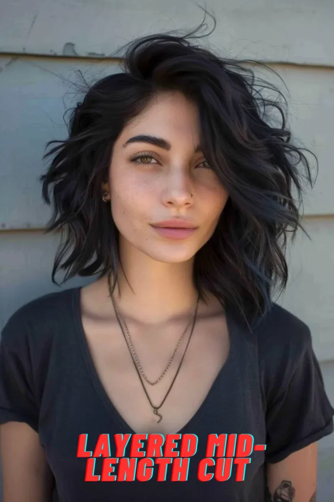 Layered Mid-Length Cut